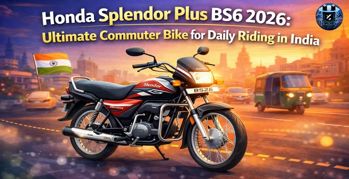 Honda Splendor Plus BS6 2026: Ultimate Commuter Bike for Daily Riding in India