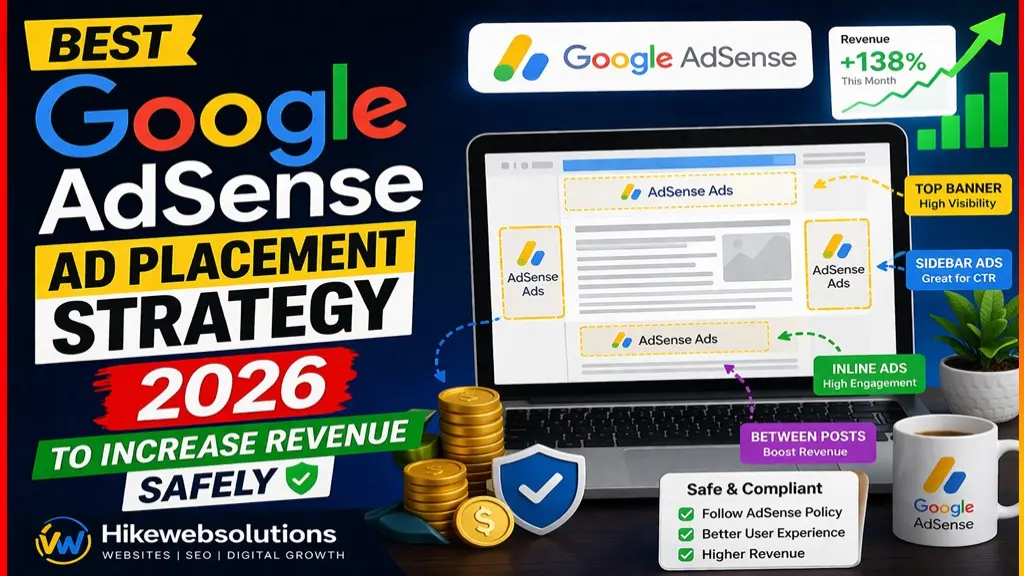 Best Google AdSense Ad Placement Strategy 2026 to Increase Revenue Safely