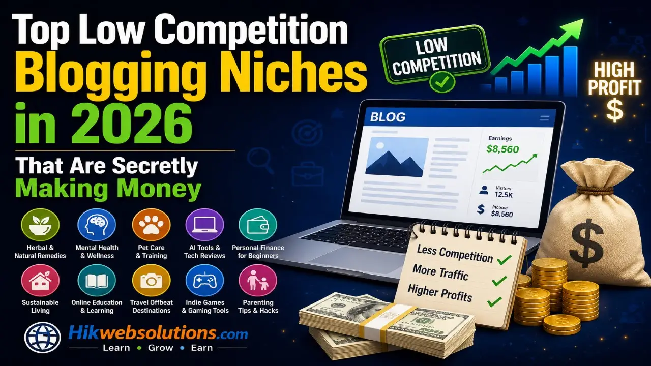 Best Low Competition Keywords for New Bloggers in 2026 (Easy SEO Strategy)